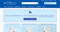 Desktop Screenshot of eiskunstlauf-shop.de